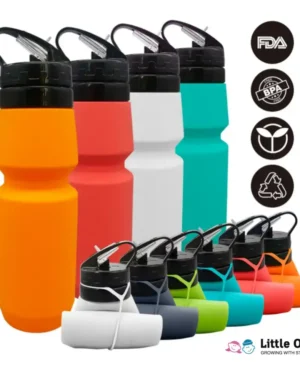 Leakproof Collapsible Silicone Water Bottle