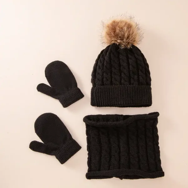 Baby Hat, Scarf, and Glove Set