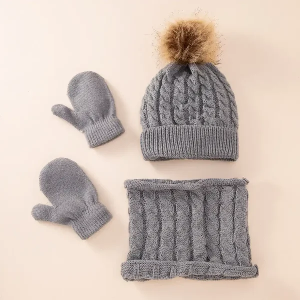 Baby Hat, Scarf, and Glove Set