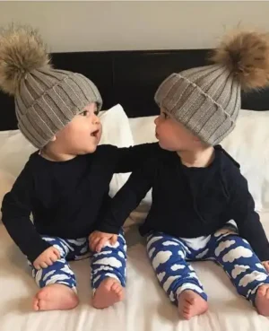 Baby Pom Pom Hat