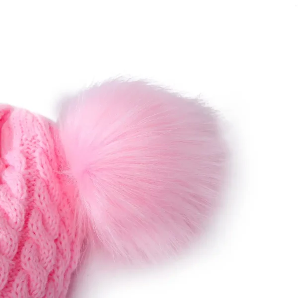 DOUBLE POM-POM KNITTED HAT