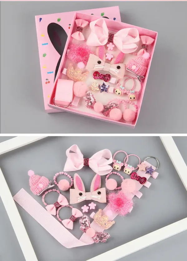 baby hair clip box