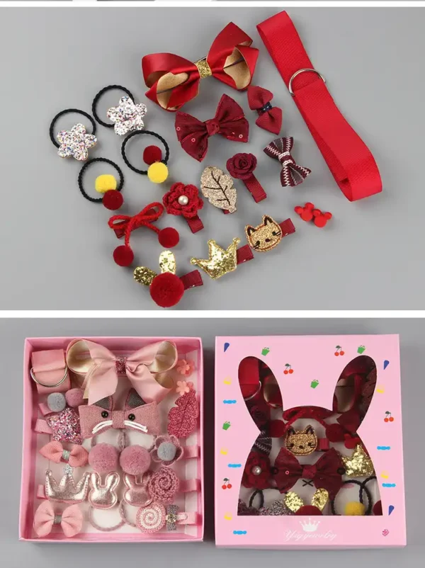 baby hair clip box