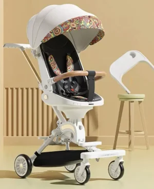 Luxury High Landscape 2-in-1 Baby Stroller